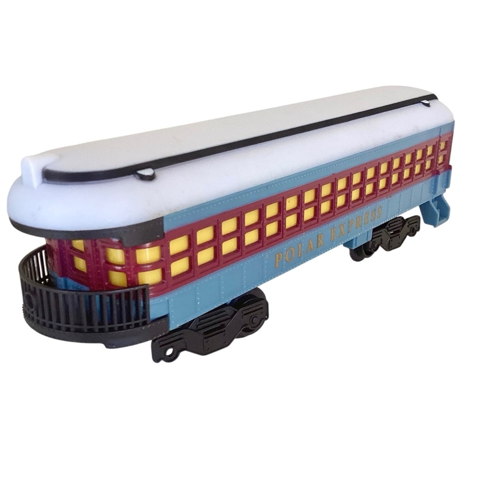The Polar Express Train Locomotive Engine & Passenger Car - Picture 12 of 16
